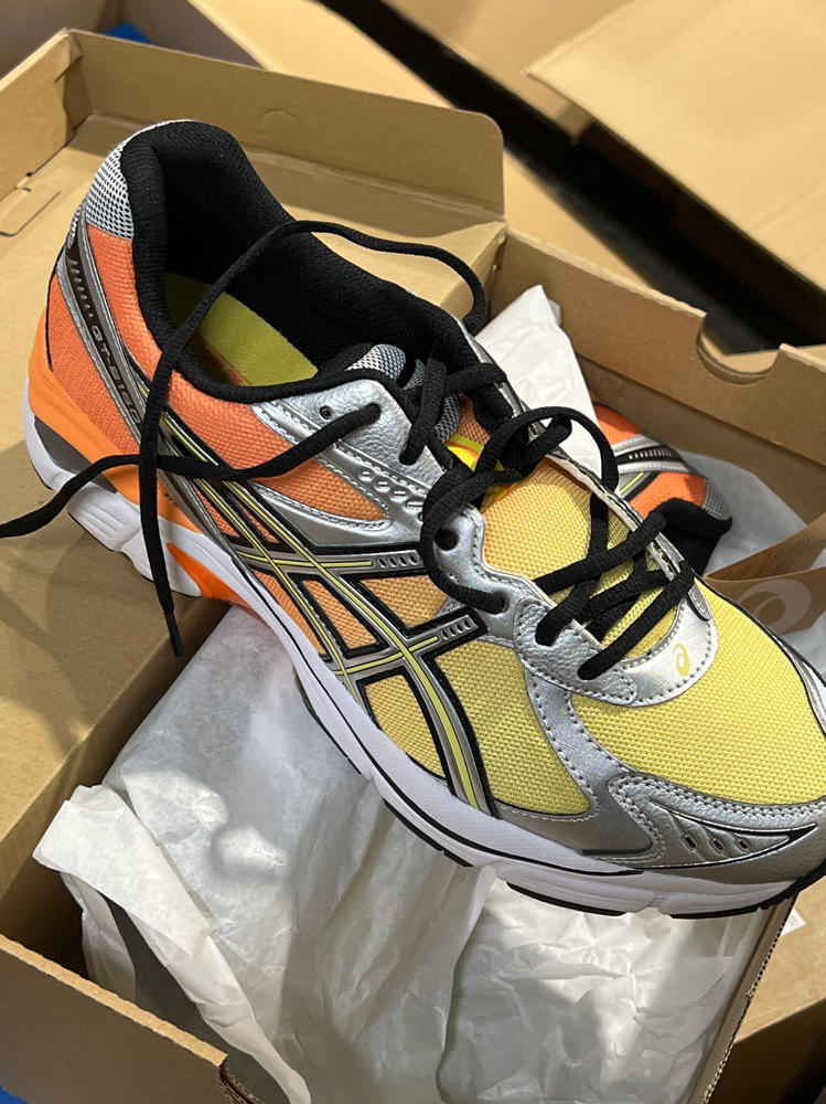 ASICS GT-2160 - Men's Casual Running Shoes (Silver/Sun Peach/Banana Cream)
