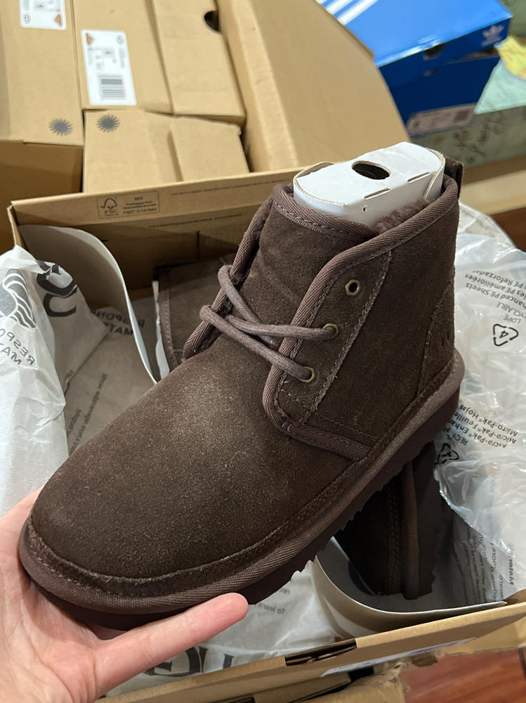 UGG Unisex-Child Neumel Ii Boot, Dusted Cocoa, 3 Little Kid