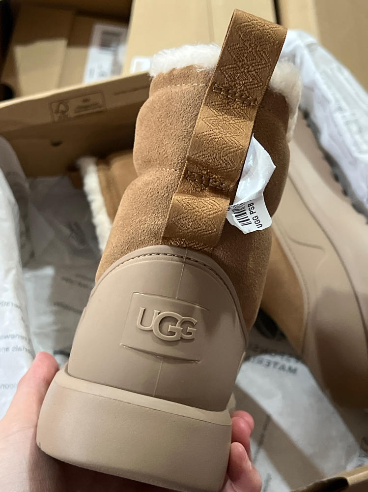 UGG Kids K Classic Mini Mod Boot, Chestnut, 3