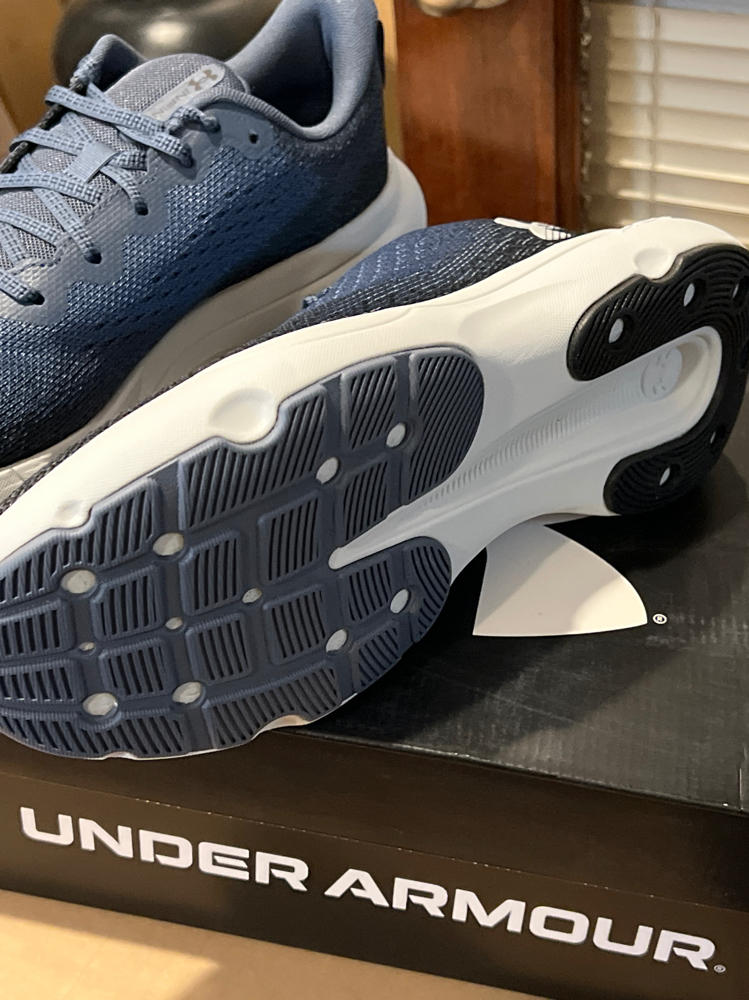 Under Armour Men's Infinite, (044) Downpour Gray/Black/White, US new