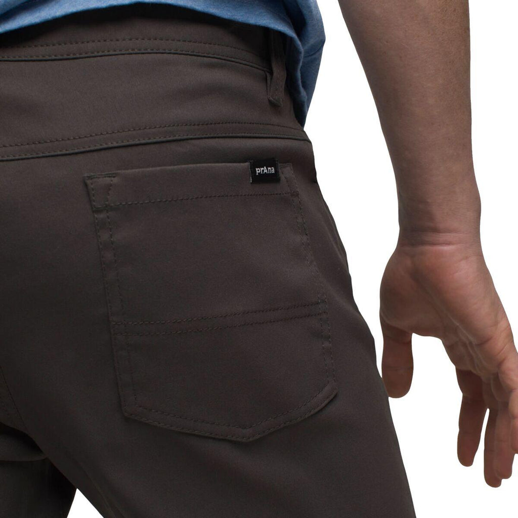 prAna® Brion Pants II – Trousers for Men – Abrasion and Water Resistance – Zip and Fly Closure – Belt Loops Dark Iron  nwot