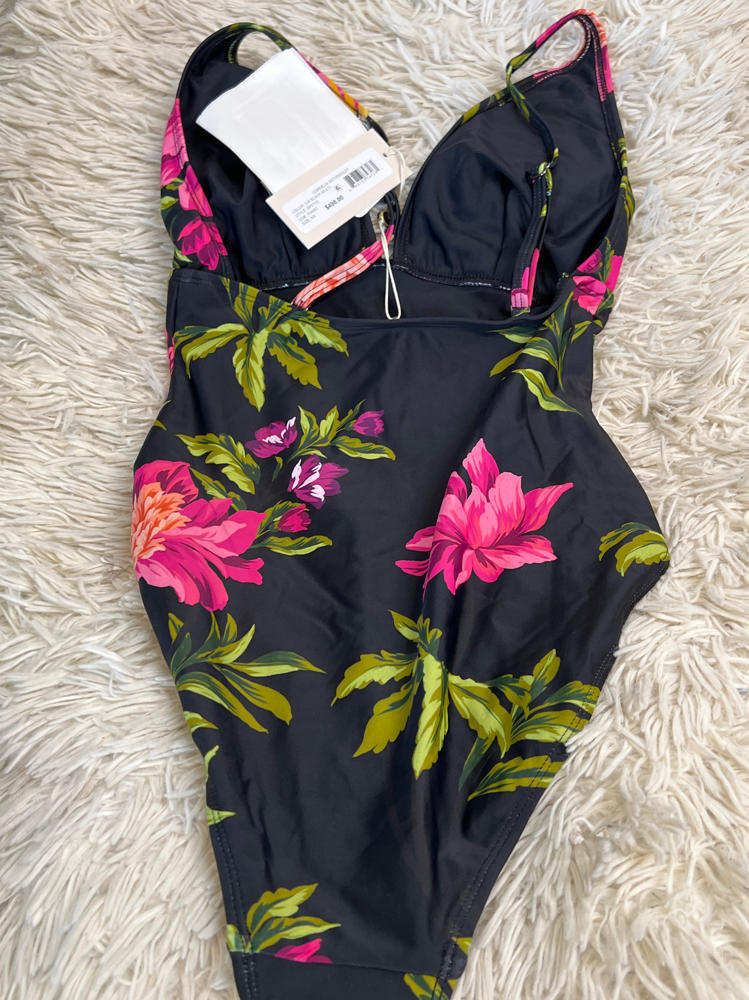 Kobi Halperin Women's Cornelia Bathingsuit, Black Multi, X-Small