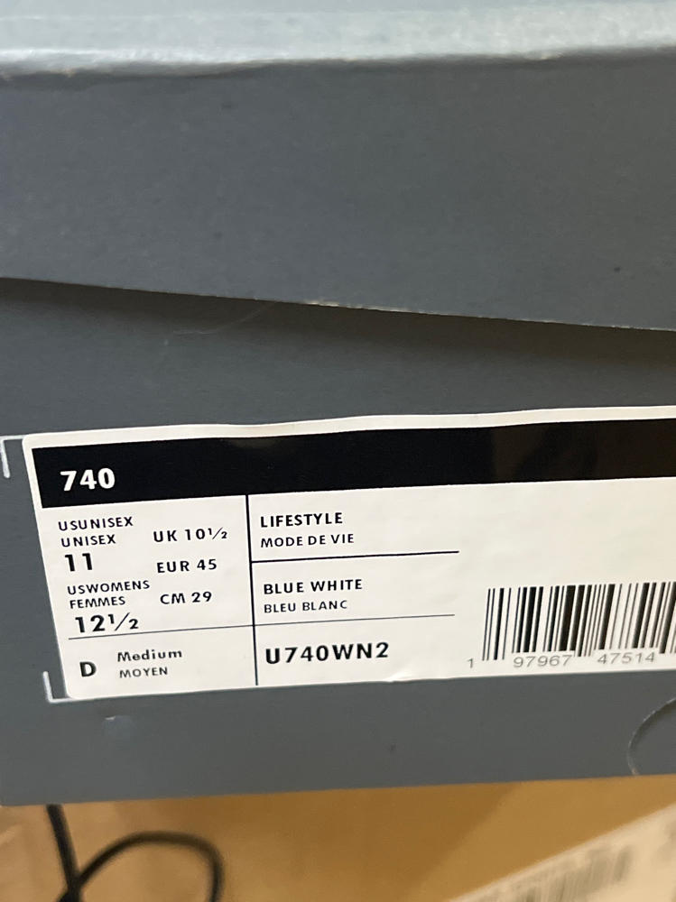 New Balance U740WN2 Shoes Unisex