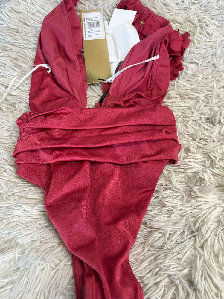 Plunge Bodysuit in Lycra by PatBO
