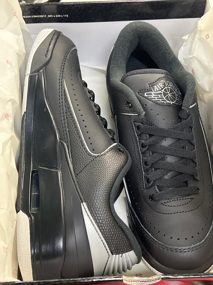 Jordan 2/3 Men's Casual Shoes (FD0383-001, Black) Size 8.5, 9.5 mens