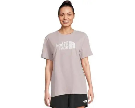 The North Face Short Sleeve Half Dome Tee - Women's Lupine/TNF purple