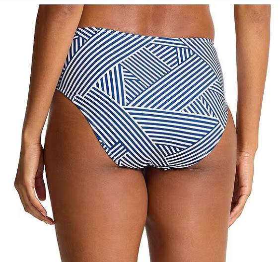 Tommy Bahama, Womens, Palm Modern Stripe Hipster, Indigo Tide, Medium