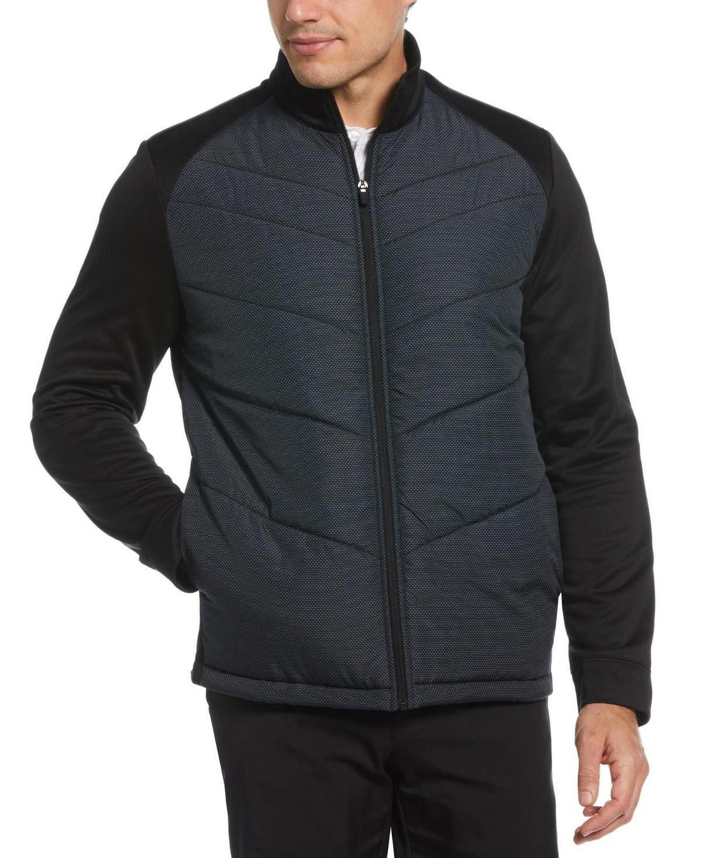 Pga Tour Men's Insulated Jacket - Caviar