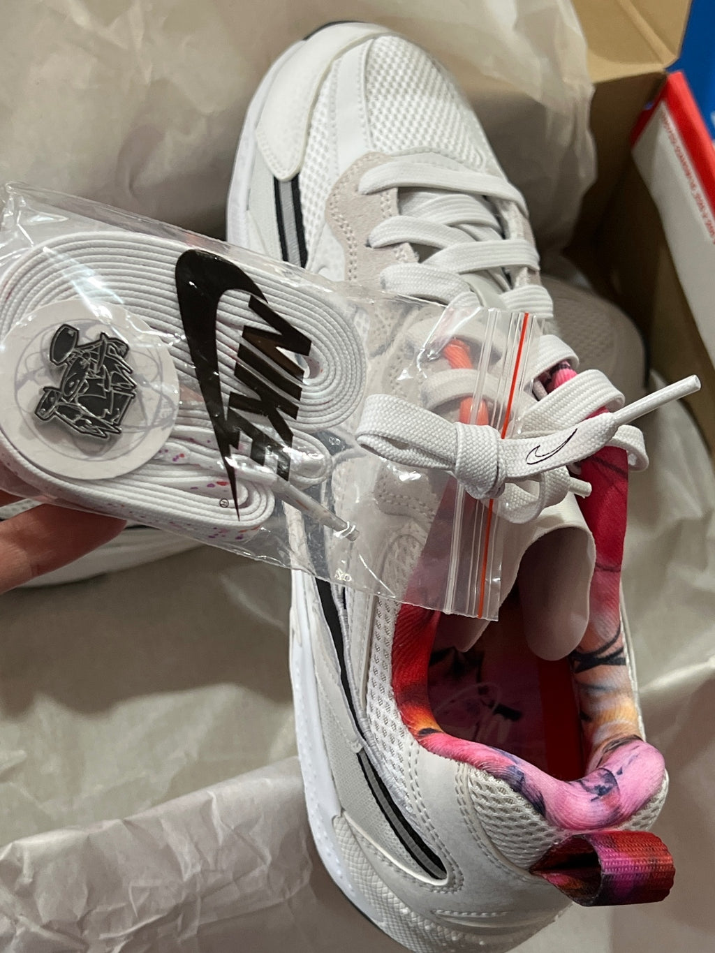 Nike x Futura Jam Train "Olympics - White" sneakers 10.5w/9m