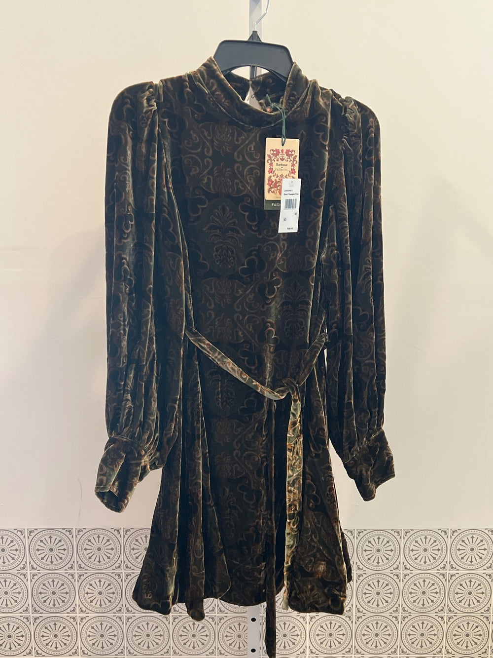 Barbour x FARM Rio Ana Clara Mini Dress