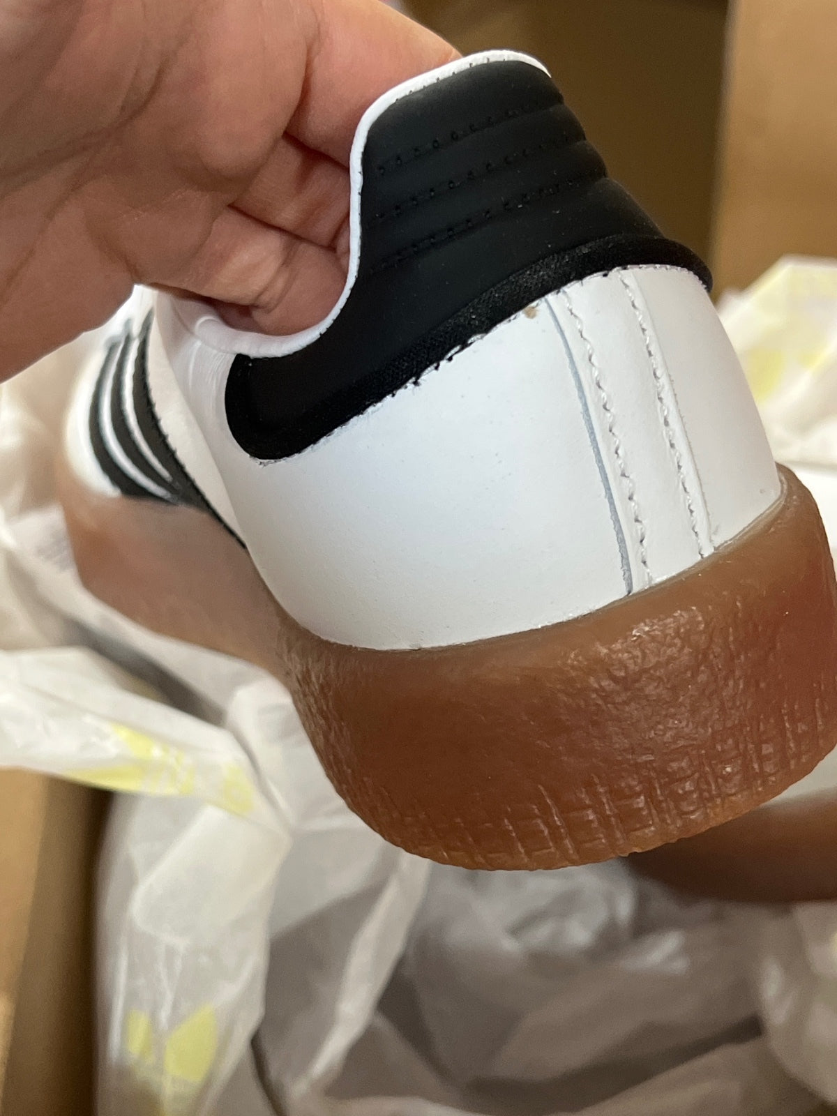 Adidas Sambae "White/Black/Gum" sneakers