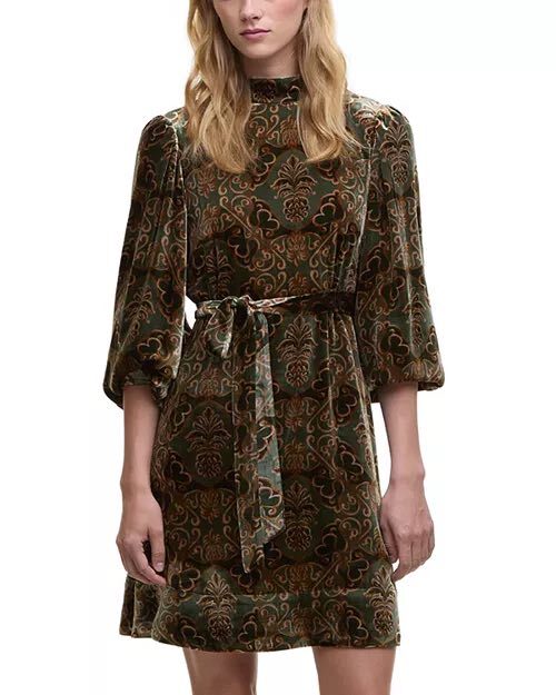 Barbour x FARM Rio Ana Clara Mini Dress