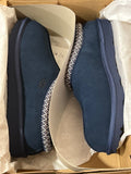 UGG suede stitched slippers in navy kids