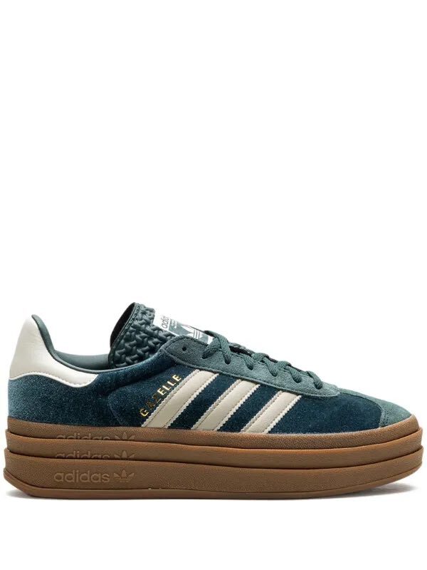 Adidas Gazelle Bold "Mineral Green/Putty Grey" sneakers