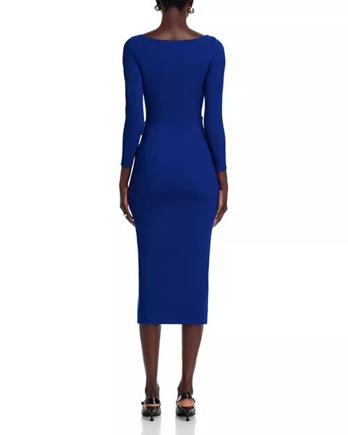 CHIARA BONI LA PETITE ROBE Silvheart Midi Dress blue