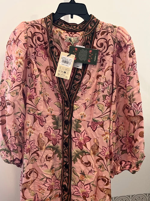 Barbour x Farm Rio Alice Midi Dress