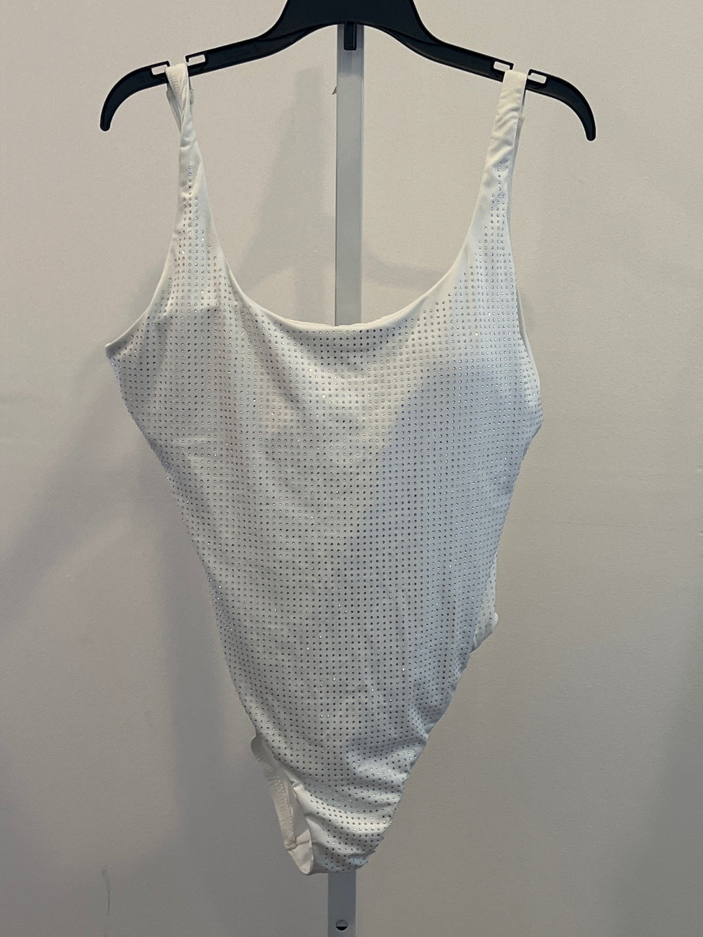 Michael Kors Women's Studded Front One-Piece Swimsuit