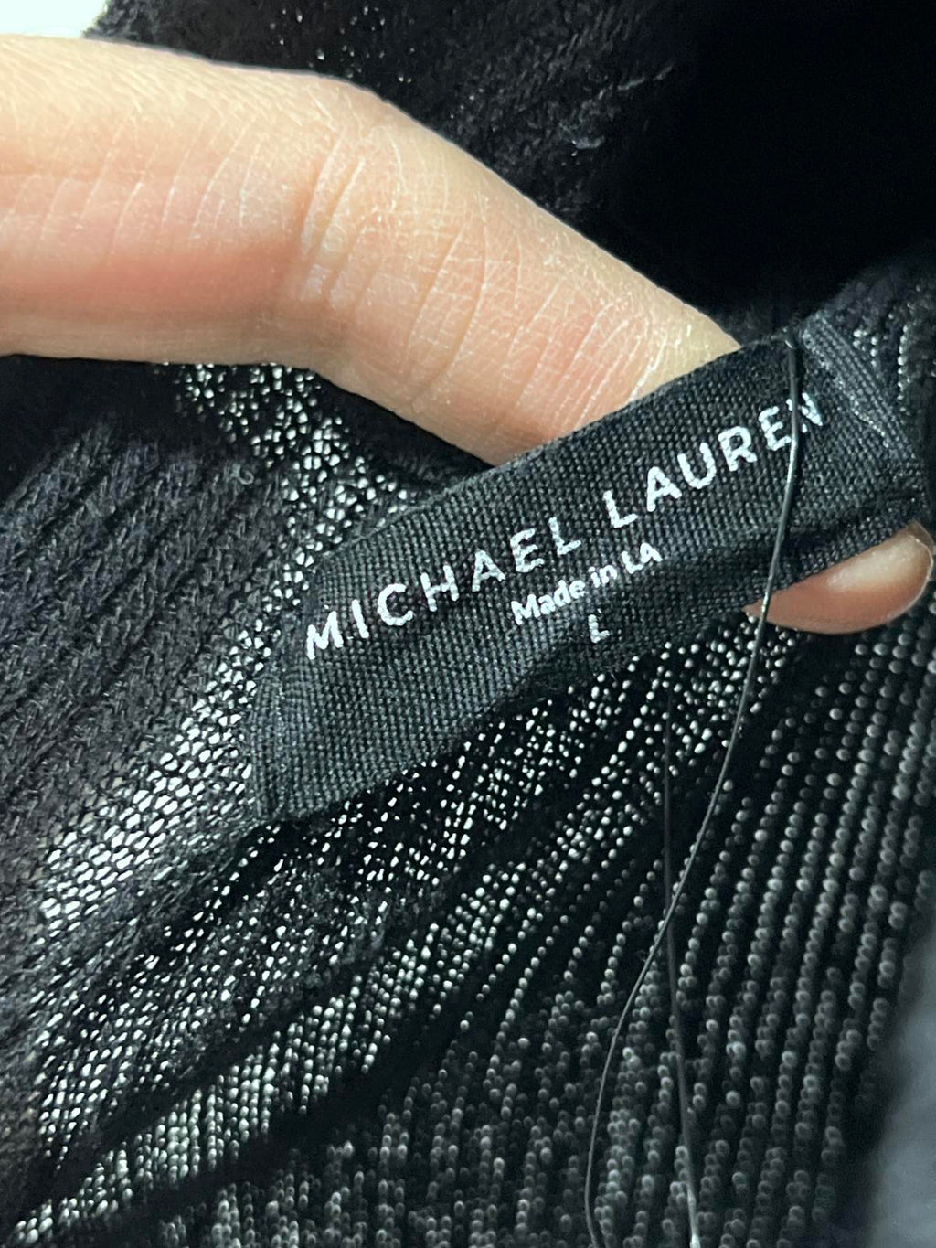 Michael Lauren Romulus Tank in Black