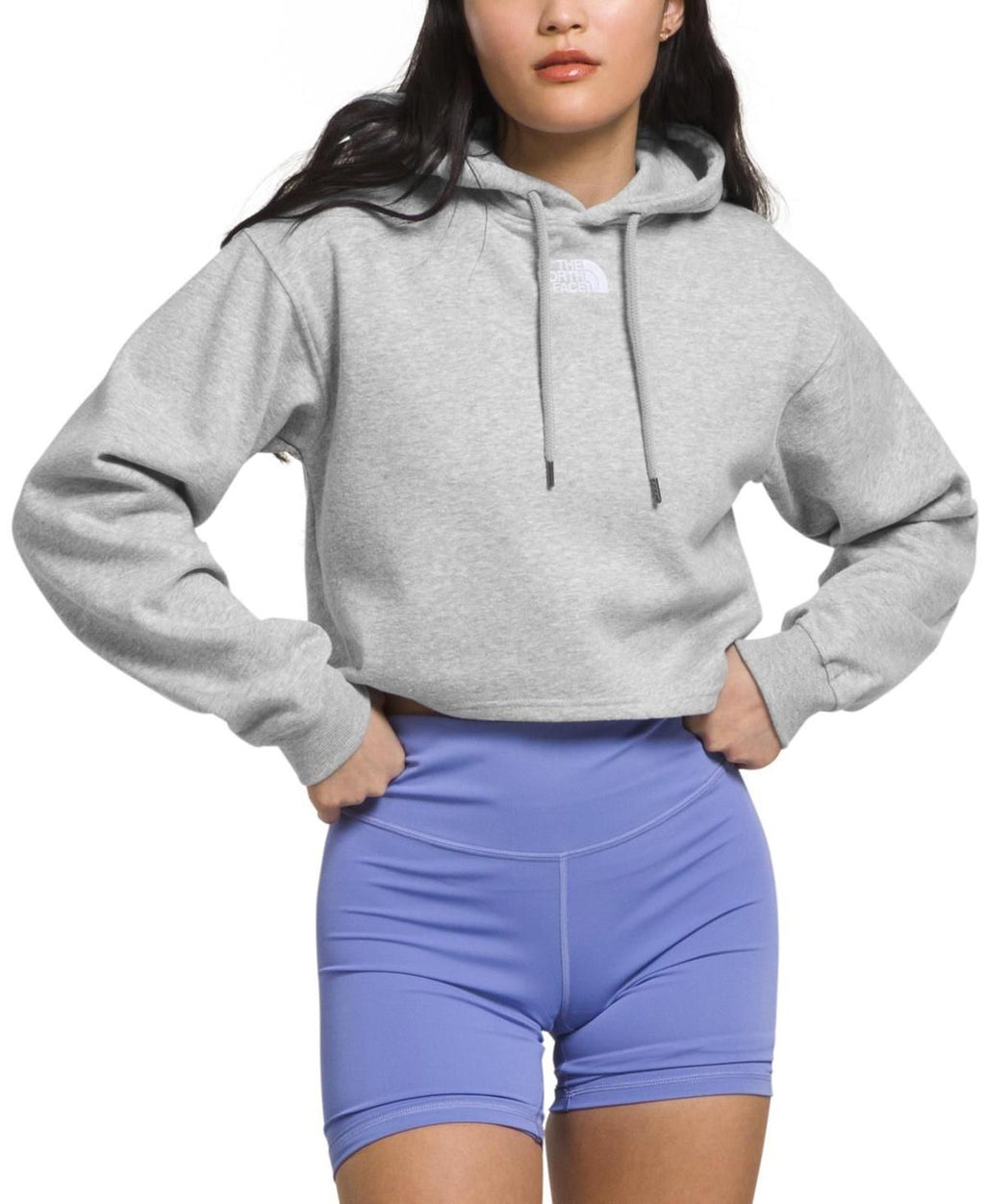 The North Face Women's Evolution Hi-Lo Hoodie,  Tnf Light Grey Heather