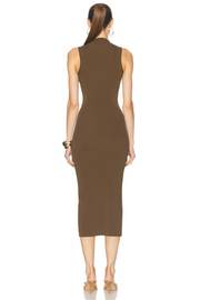 Cult Gaia Ambar Knit Dress Nymph Midi Sleeveless Knit Cut-outs - Image 2