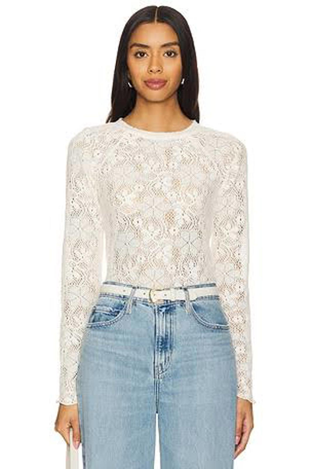 EB DENIM Lombardi Top in Off White