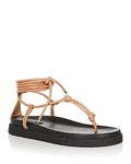 Aqua Women's Muse Strappy Ankle Tie Thong Sandals - 100% Exclusive