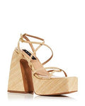 Aqua Women's Chanc Strappy Platform High Heel Sandals - 100% Exclusive