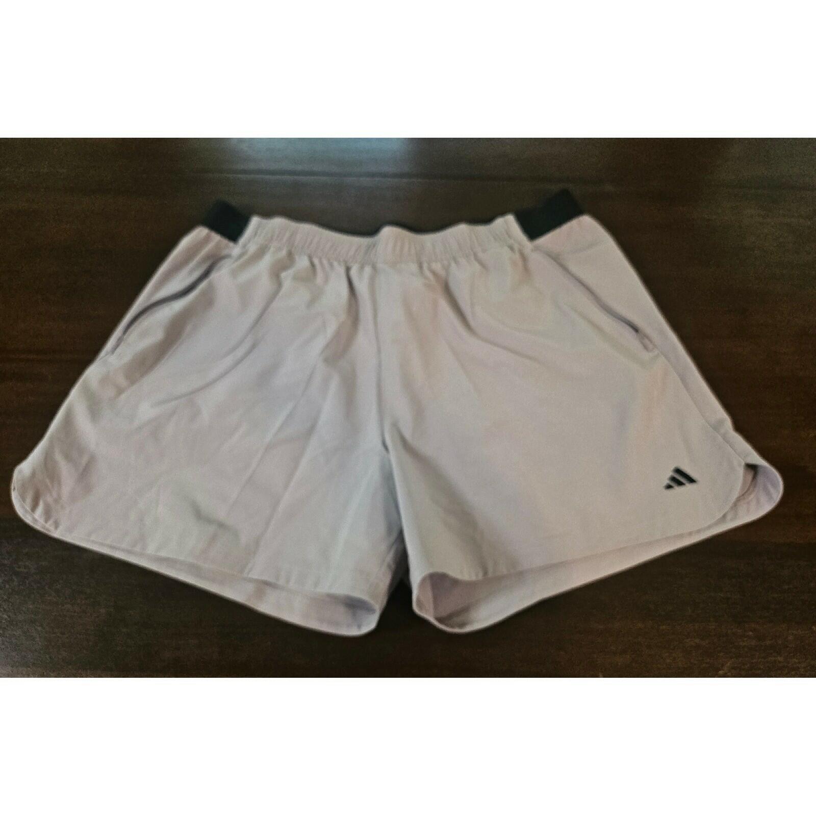 Adidas Shorts Mens M Axis WVN 4.0 5 Inch Training Spark Athletic, yellow and fig