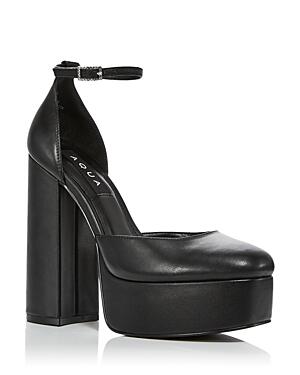 Aqua Women's Lisa Ankle Strap Platform Sandals - 100% Exclusive