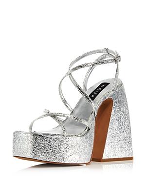 Aqua Women's Chanc Strappy Platform High Heel Sandals - 100% Exclusive