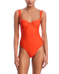 Simkhai Kyle Bustier One Piece Swimsuit