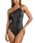 L'Agence Karmin Sparkle One Piece Swimsuit