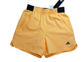 Adidas Shorts Mens M Axis WVN 4.0 5 Inch Training Spark Athletic, yellow and fig
