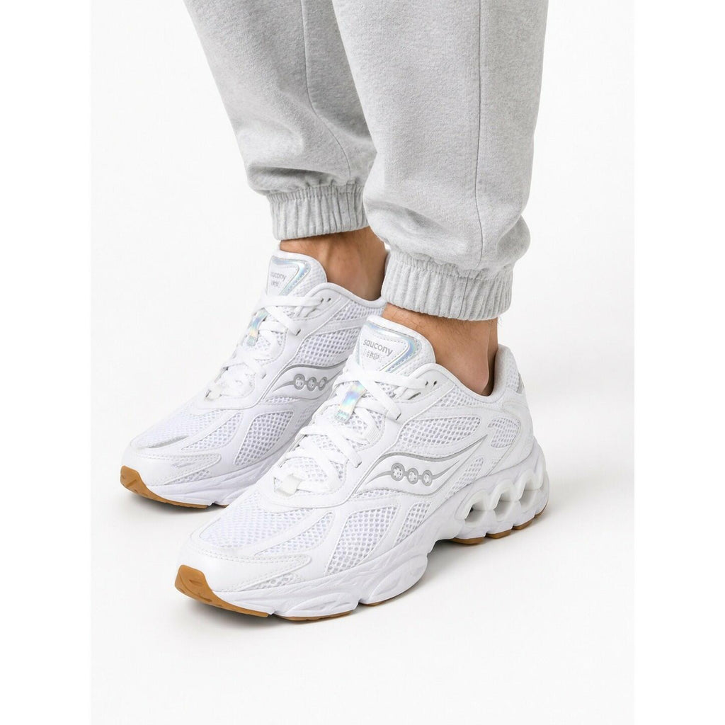 Saucony Unisex Grid NXT Sneakers, White US Men new in box