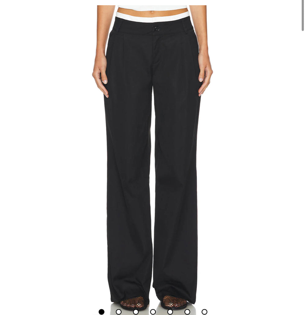 ALL THE WAYS Ava Trouser in Black