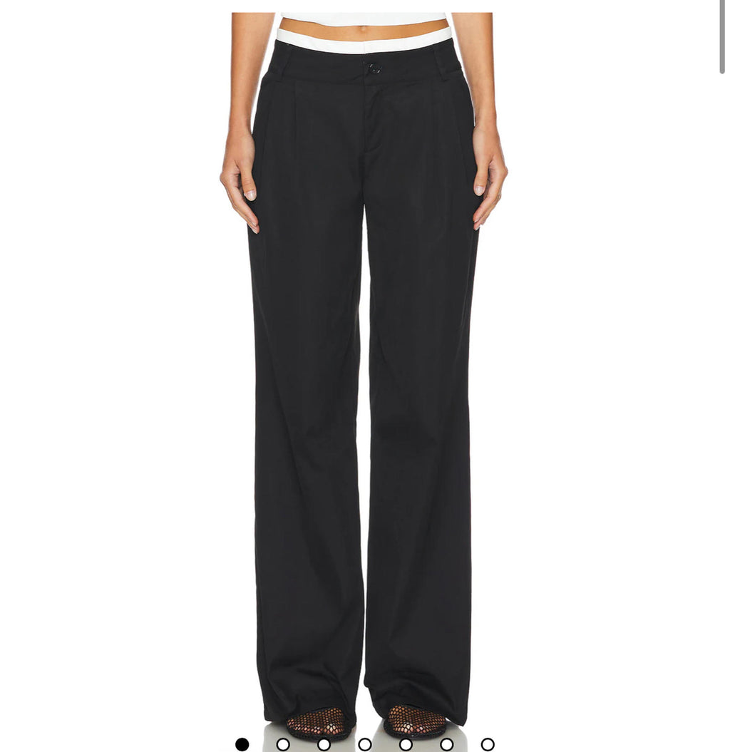ALL THE WAYS Ava Trouser in Black