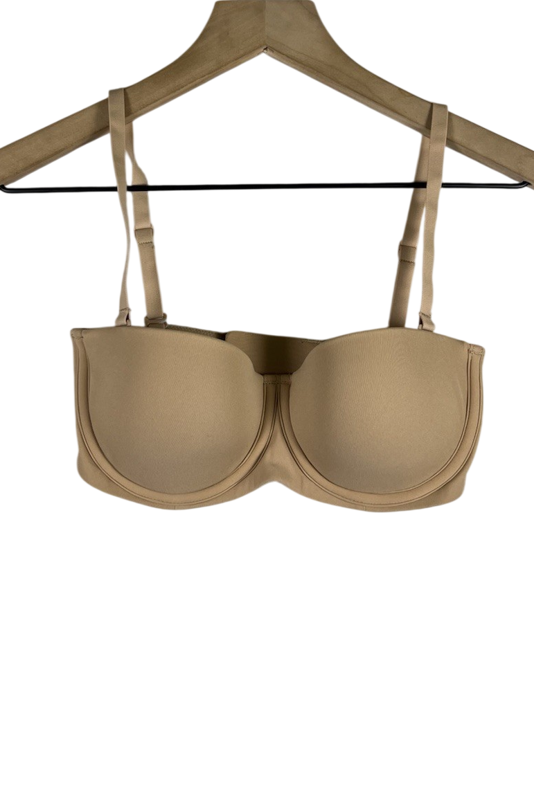 SKIMS Fits Everybody Strapless Wired Bra  NWT BLACK AND NUDE