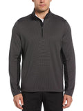 PGA TOUR Men's Micro Jacquard Quarter Zip Golf Jacket