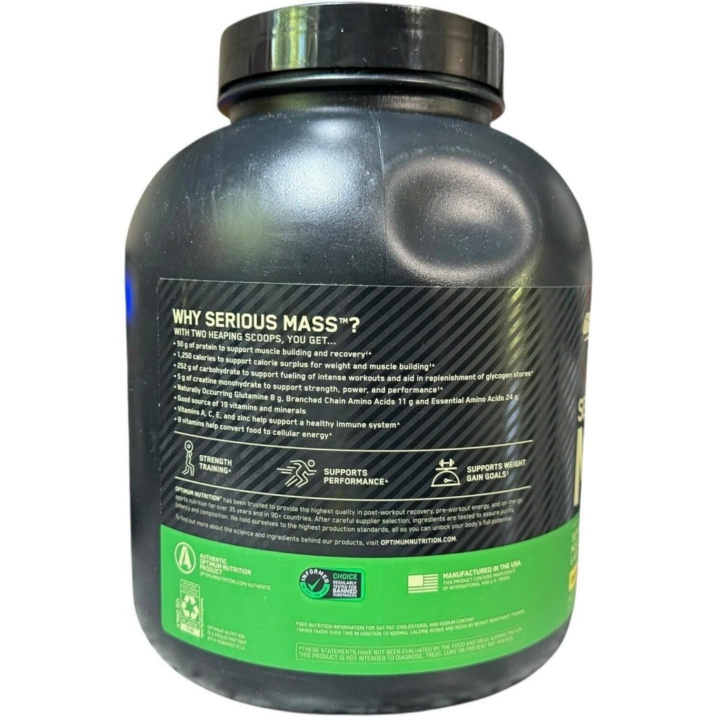 Health & Beauty Optimum Nutrition Serious Mass™, Banana, 6 lb (2.72 kg)
