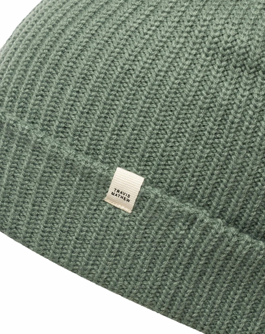 TravisMathew Coastal Beanie (Moonbeam, OS)