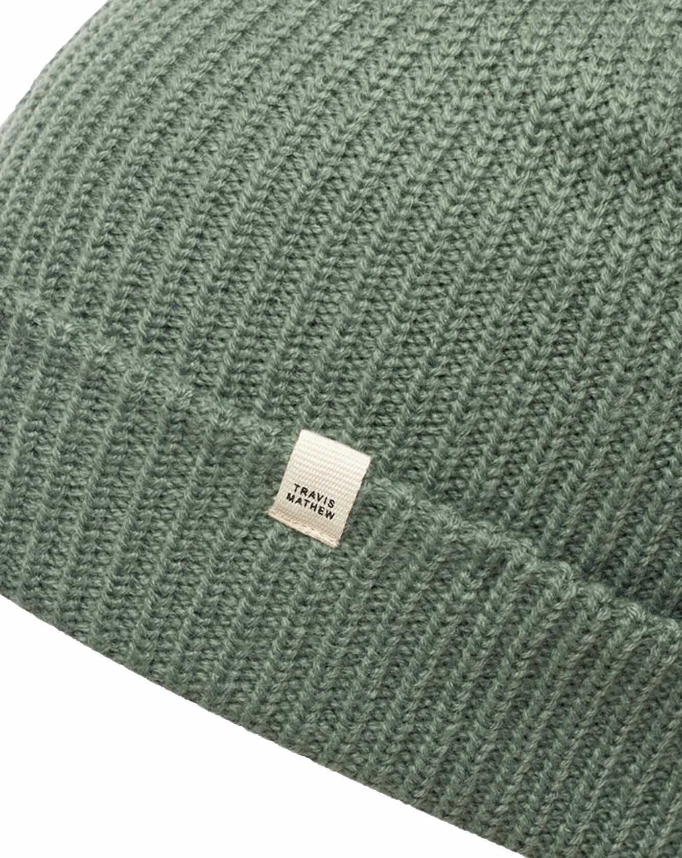 TravisMathew Coastal Beanie (Moonbeam, OS)