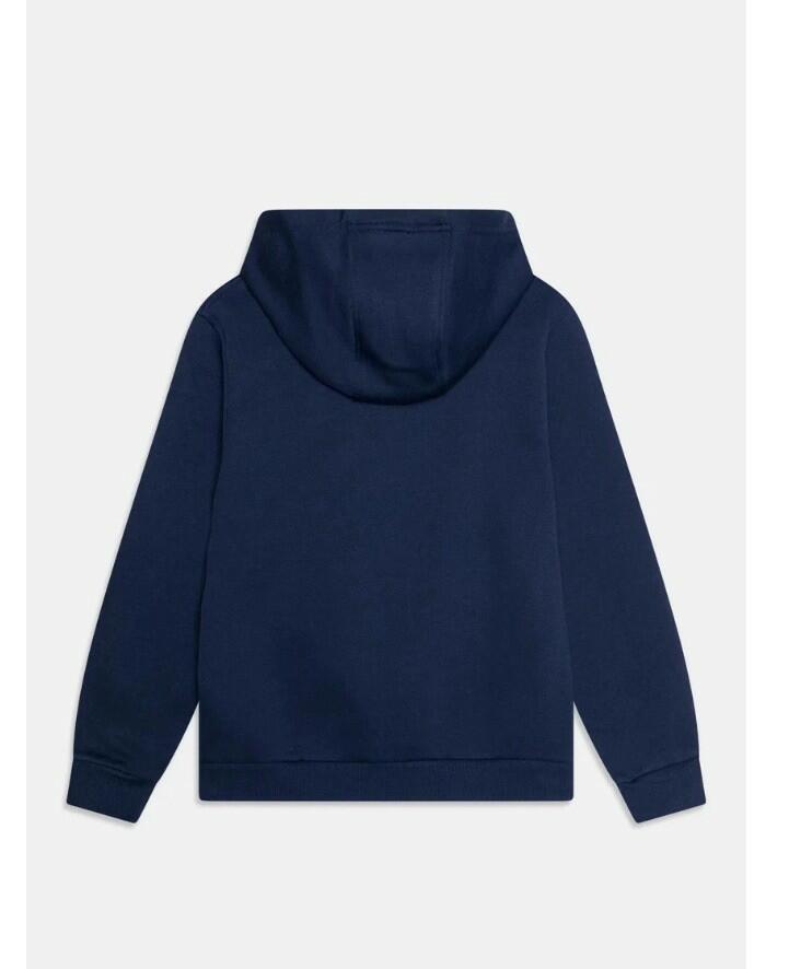 Nike Club Hoodie Unisex Kids xl Navy Cotton Pockets Long Sleeve Pullover TLW165