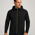 VRST Cold Weather Performance Jacket Pure Black Men's water resistance