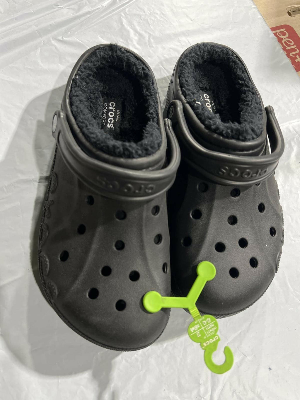 Crocs Baya Lined Clog black m9/w11 unisex