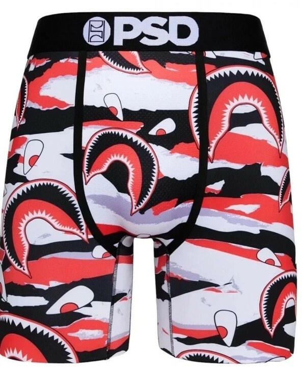 PSD Warface Shatter Underwear Men's XL 40-42 Multi Elastic Waist Boxer Briefs