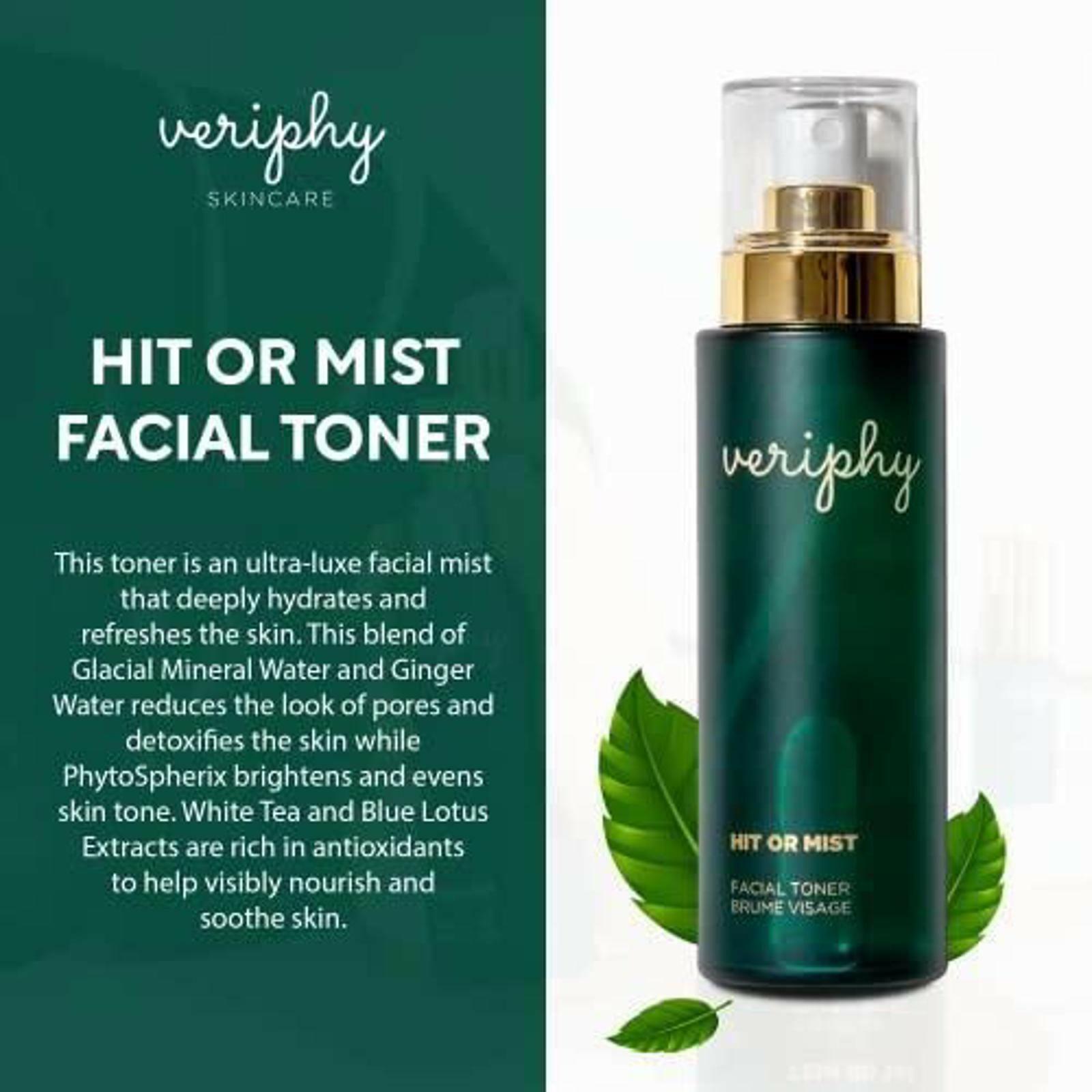 Veriphy Skincare Hit or Mist Facial Toner full size skincare