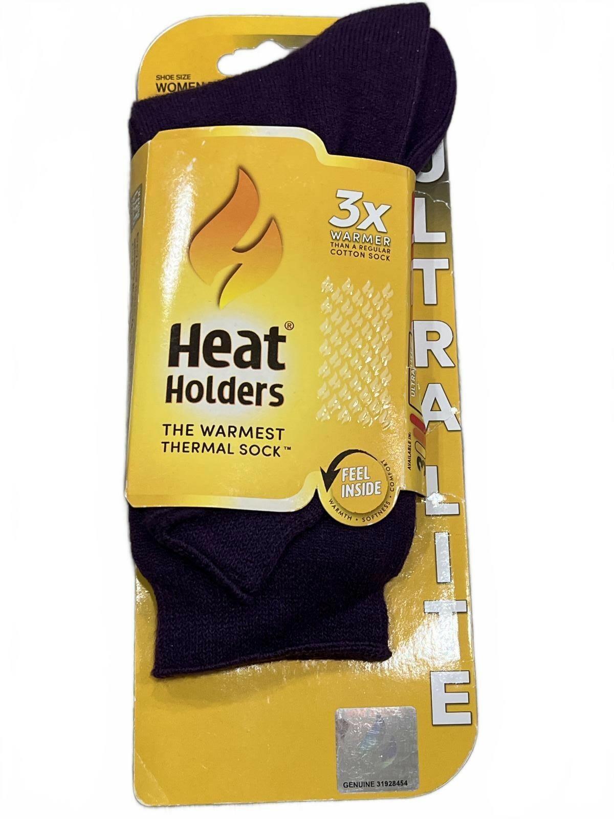 HEAT HOLDERS - Women's Original Thick Winter Insulated Thermal Socks Solid Color
