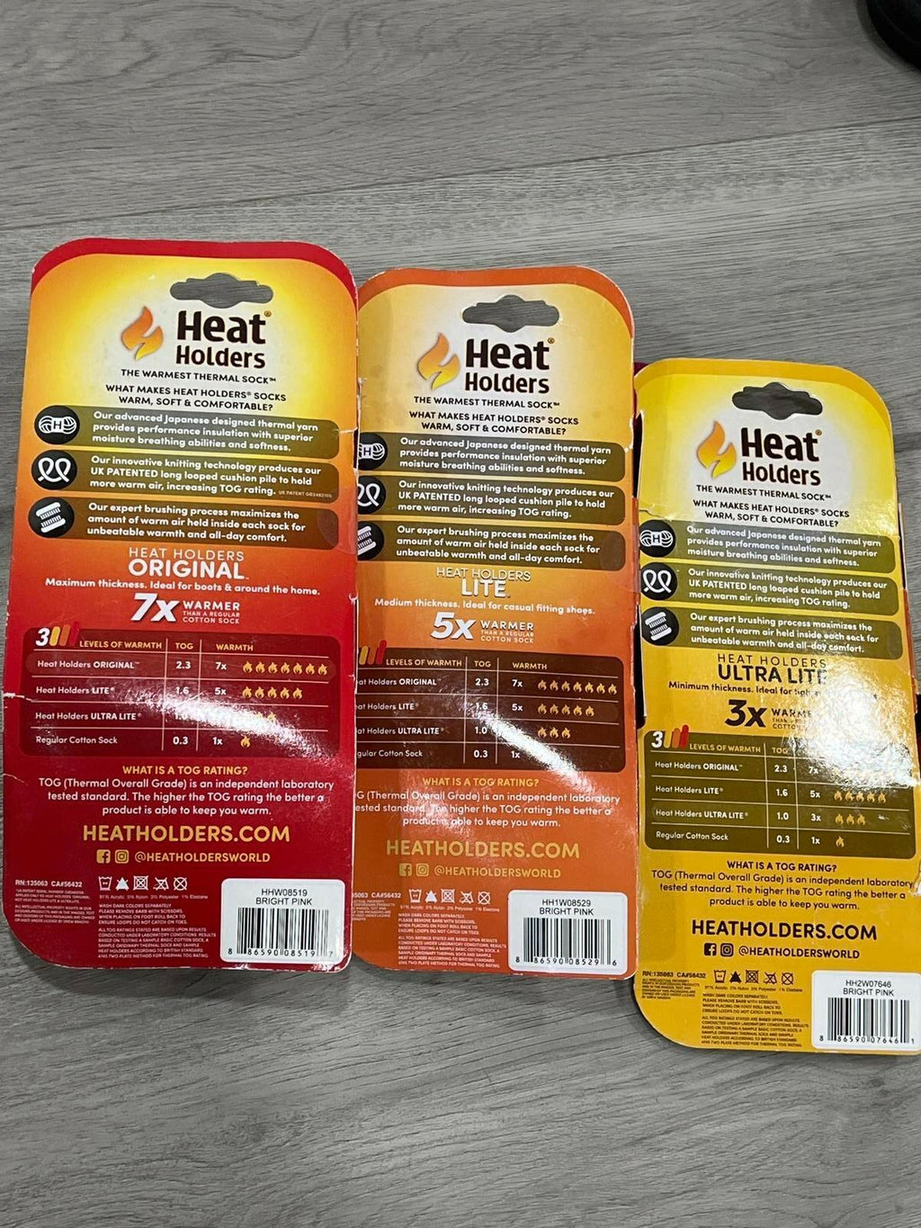 HEAT HOLDERS - Women's Original Thick Winter Insulated Thermal Socks Solid Color