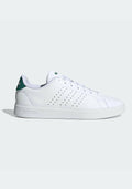Adidas Advantage Base 2.0 J Sneaker, Kids, White/Green ID 3889 Brand New