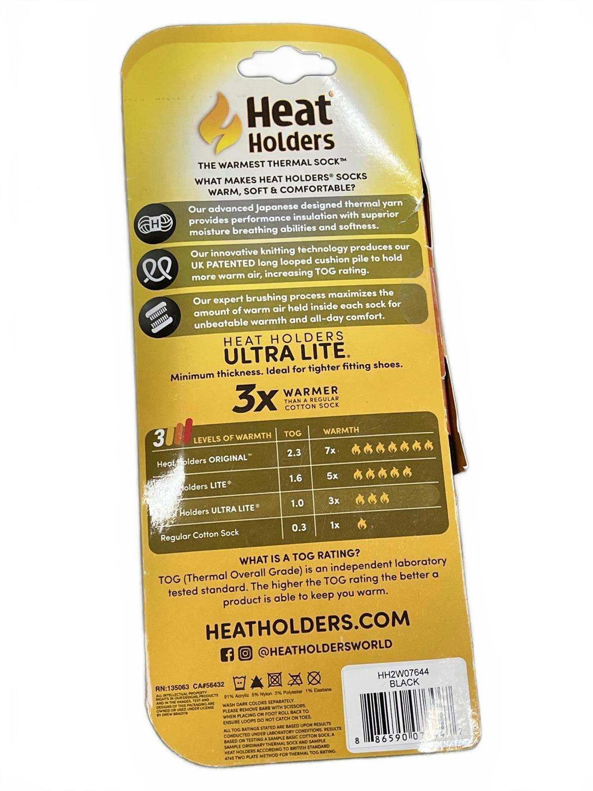 HEAT HOLDERS - Women's Original Thick Winter Insulated Thermal Socks Solid Color